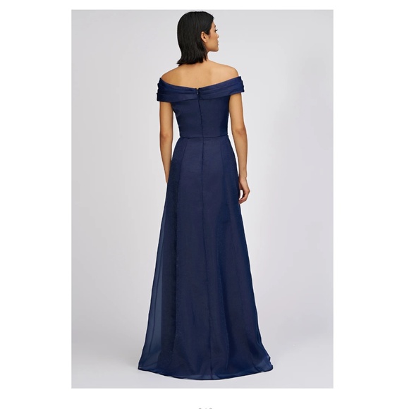 JS Collection “Isadora” Organza Gown – NWT Sz 8 | Navy | MSRP $289 💙 - Picture 2 of 10